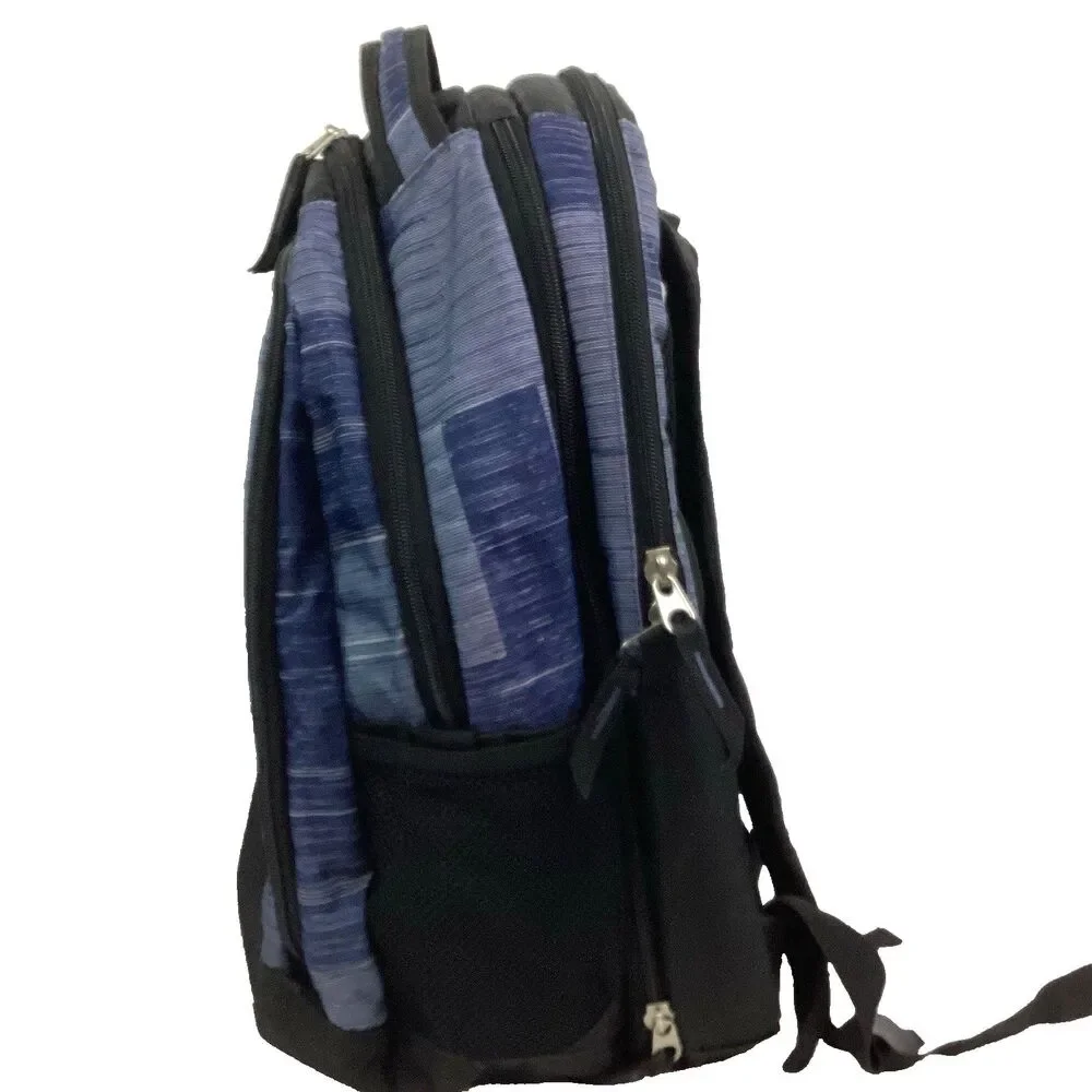 Ogio Juggernaut Backpack - Black/Blue - Patch Over Embroidery *Broken Zipper*